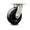 Service Caster 6 Inch Kingpinless Polyolefin Wheel Swivel Top Plate Caster SCC-KP30S620-POR - alternate 1